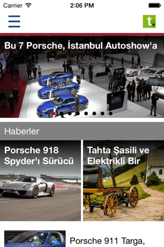 Tasit.com Porsche Haber, Video, Galeri, İlanlar screenshot 2