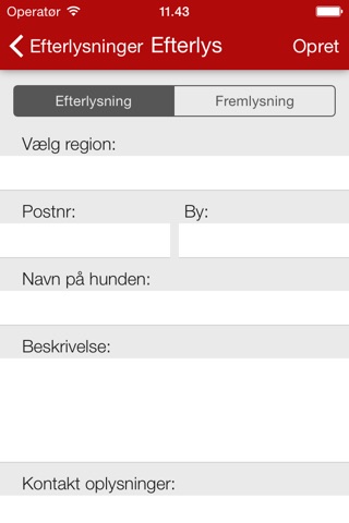 Hunde Efterlysning screenshot 2