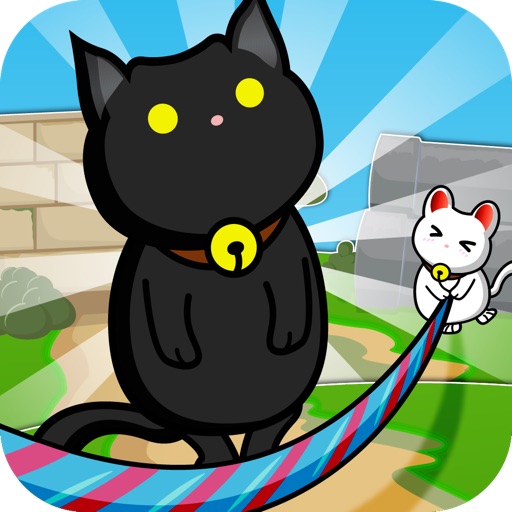 Jump Rope Kitty Icon