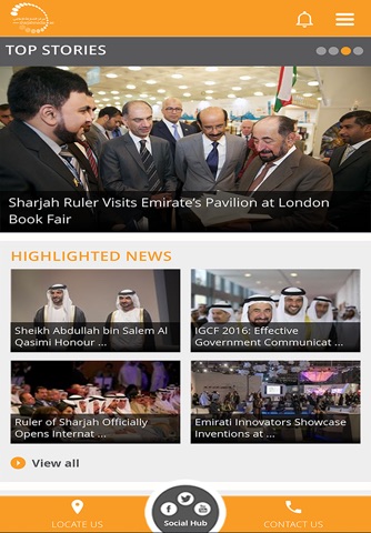Sharjah Govt Media Bureau screenshot 2
