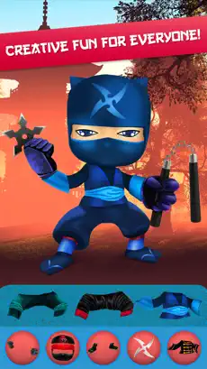 Screenshot 4 My Epic Ninja Superheroes World Fighter Club Game iphone