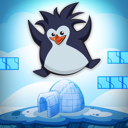 A Penguin Ice-Cube Run FREE - The Puzzle Club Runner Game Icon