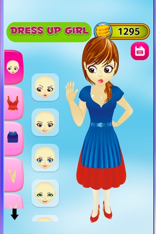 Princess Dress-up Cute Girl : Free Makeup and Hair Salon Fashion Games screenshot 2