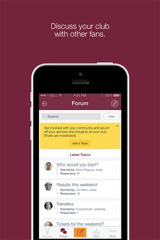 Fan App for Bradford City AFC screenshot 2
