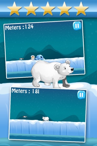 Arctic Penguin Racing : Super-Sonic Ice Voyage (Free) screenshot 3