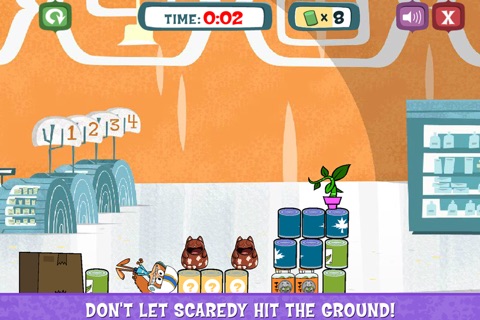 Scaredy Squirrel: Stash N Crash screenshot 4