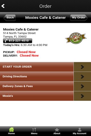 Moxies Cafe & Caterer screenshot 3