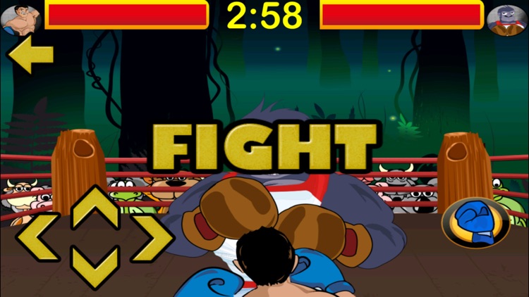 A Monkey Slap Boxing FREE - Jungle Animal Fight Challenge