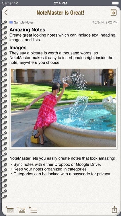 NoteMaster - amazing notes screenshot-0