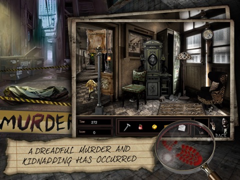 Abandoned Murder Rooms - Hidden Objects screenshot 3