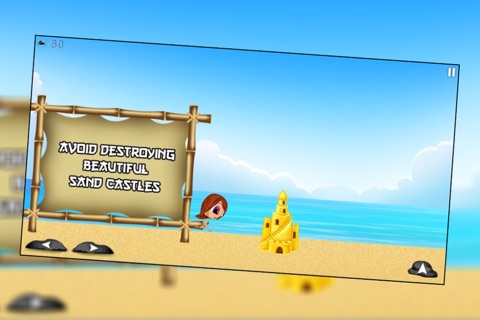 Sand Castles : The Sunset Family Crazy Day at the Beach - Gold screenshot 2