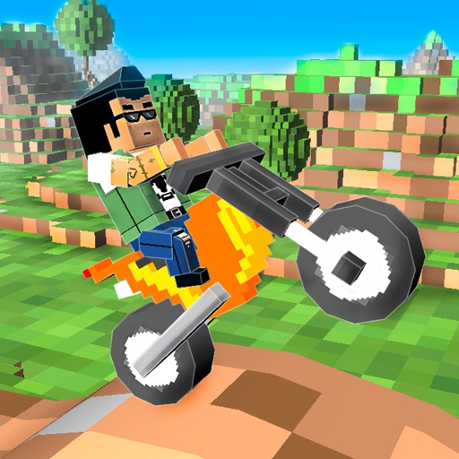 Cube Motocross: Bike Stunts 3D Full iOS App