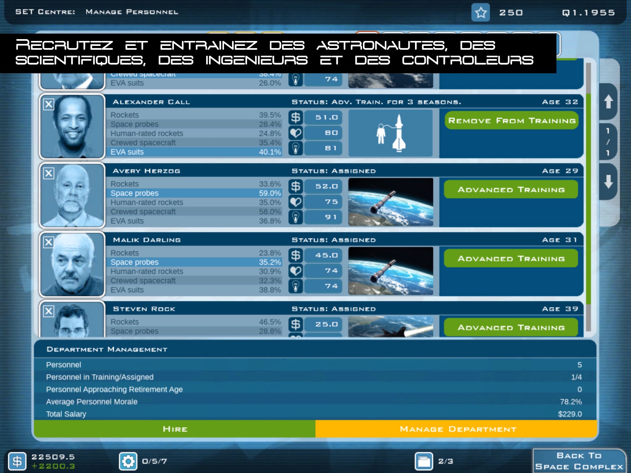 Buzz Aldrin's Space Program Manager screenshot 4