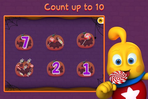 Candy Count - Quantity Matching Learning game for Kids in Preschool, Kindergarten & First Grade FREE screenshot 2