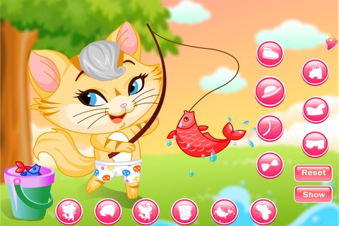 Dress Up Kitten Game screenshot 2