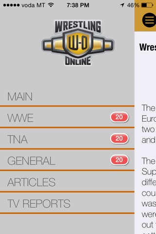 Wrestling-Online.com News screenshot 3