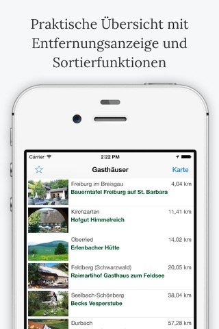 BZ Vesper-App - 111 Gastro-Tipps für Ausflüge rund um den Schwarzwald - Badische Zeitung screenshot 3