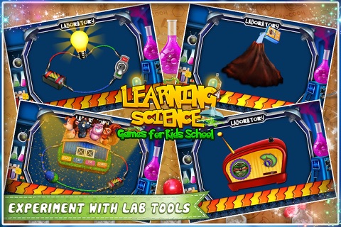 Learning Science Games For Kids School screenshot 3