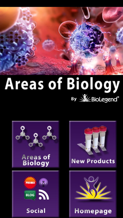 How to cancel & delete BioLegend Areas of Biology from iphone & ipad 1