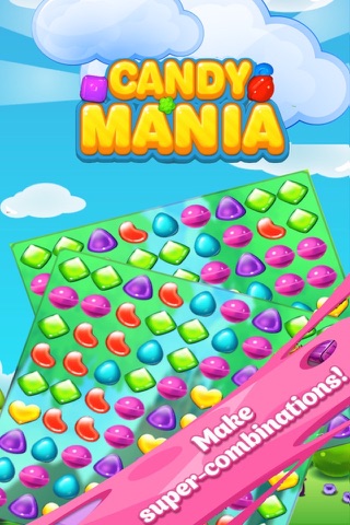 Candy Mania - Addictive puzzle swap & match Candie craze free edition screenshot 3