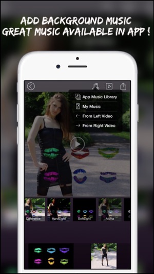 Video Blender Pro : Blend your videos and movie clips togeth(圖5)-速報App