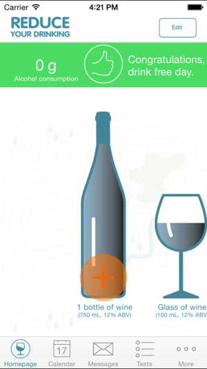 ReduceYourDrinking - Reduce Alcohol consumption successfully(圖1)-速報App