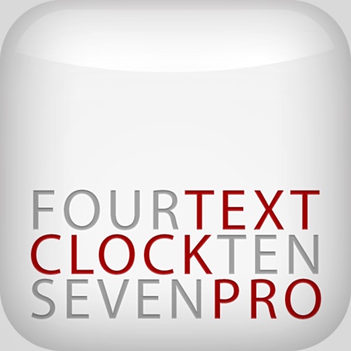 Text Clock Pro icon