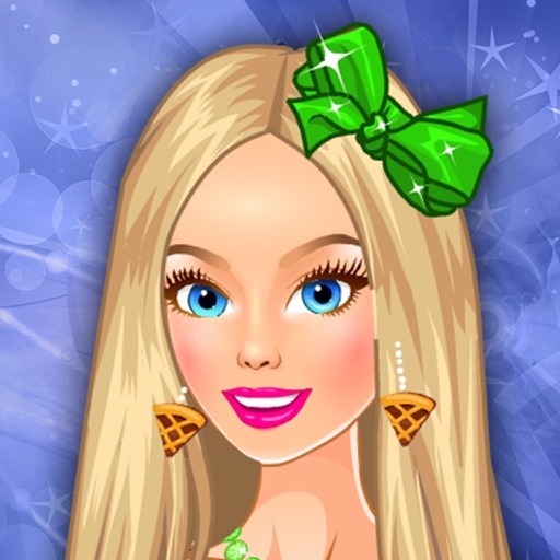 Cute Blonde Girl Sweet Dress - Makeover game for little princesses iOS App