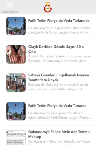 Galatasaray screenshot 2