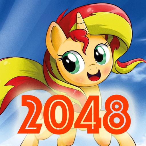 Pony 2048 Puzzle Game  Edition - Let's Play The Best Puzzle Game iOS App
