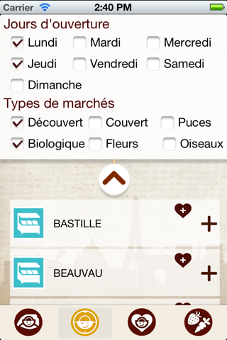 Marchés de Paris screenshot 3