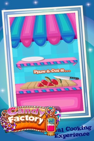 Amazing Candy Factory - cotton candy cooking making & dessert make games for kids screenshot 4