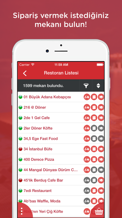 How to cancel & delete Mekan.com Sipariş: Online Yemek Siparişi, Pizza, Kebap, Hamburger, Lahmacun, Tatlı, Pide, İskender, Döner, Dürüm from iphone & ipad 3