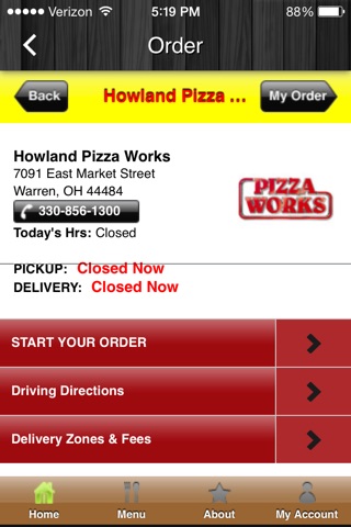 Howland Pizza Works screenshot 2