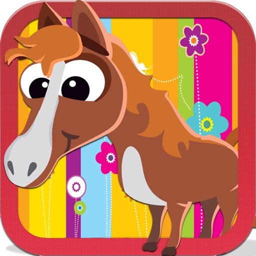 Horse Coloring Book - All In 1 Drawing, Paint And Color Games for Kid