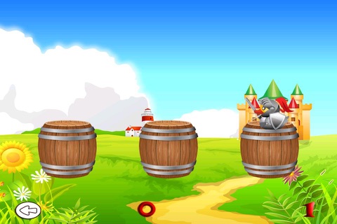 Epic Chicken Knight - Brave Warrior Barrel Hunt- Free screenshot 2