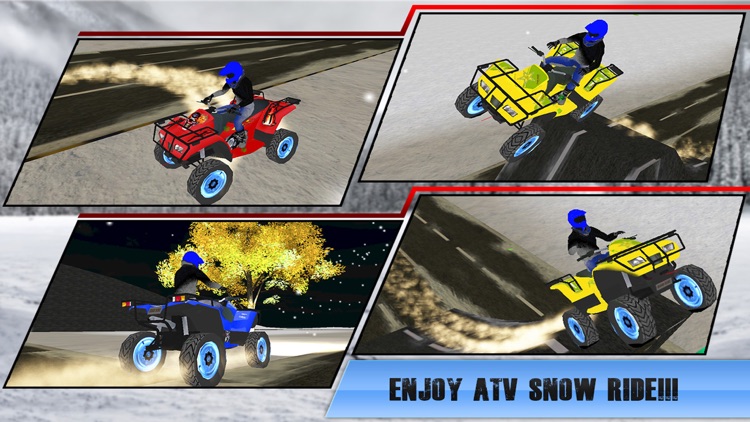 Snow Quad Bike Simulator 3D – Ride the offroad atv & show some extreme stunts