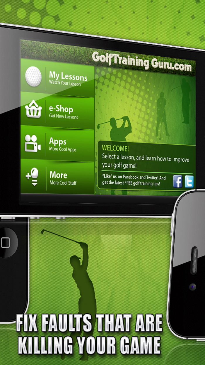 Golf Swing Coach HD FREE - Tips to improve putting drive tee-off time