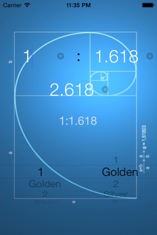 Golden Ratio Designer screenshot 2