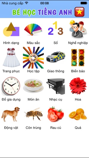 Bé Vui Học Tiếng Anh