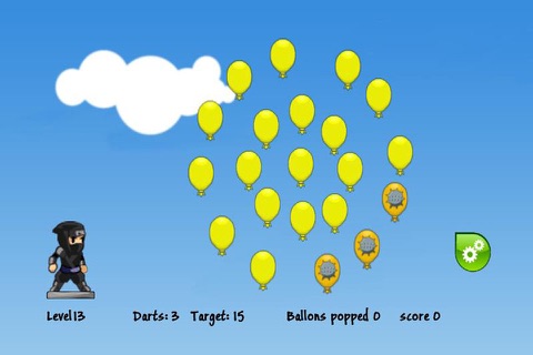 Ninja Balloons 2 screenshot 2