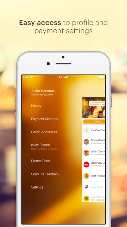 Tapingo screenshot-3