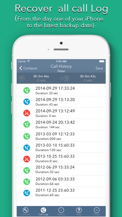 Export Call Logs - Recover or Backup Call History