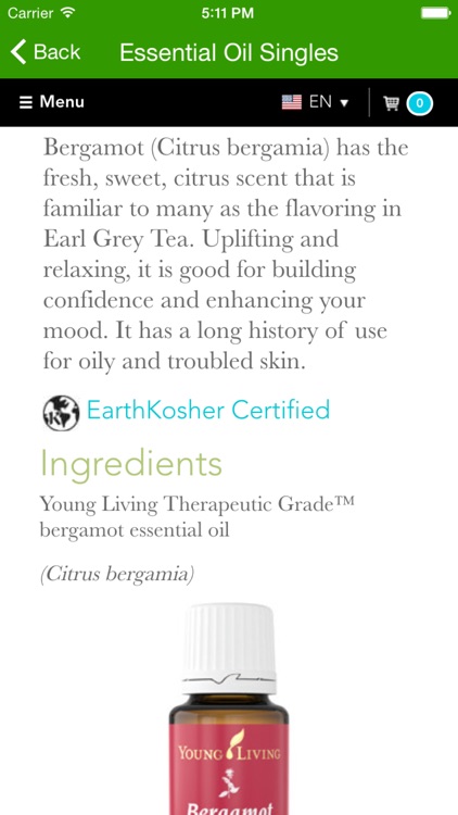 Young Living Essential Oils - Mobile