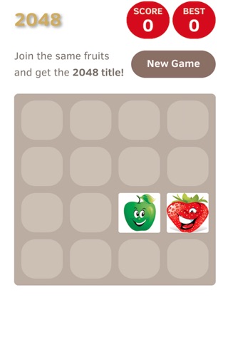 2048 Smileys: Emoji Puzzle Game screenshot 2