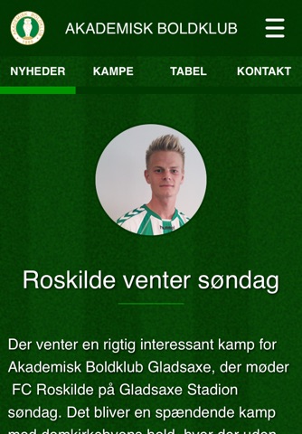 Akademisk Boldklub screenshot 3