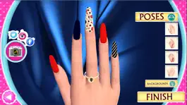 Game screenshot 3D Nail Salon: Fancy Nails Spa Game for Girls to Make Cute Nail Designs mod apk