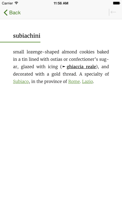 Italian Regional Cooking Dictionary Screenshot 4