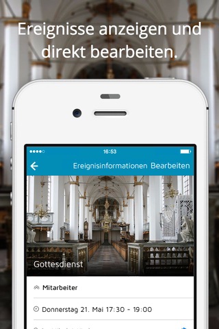 ChurchDesk screenshot 2