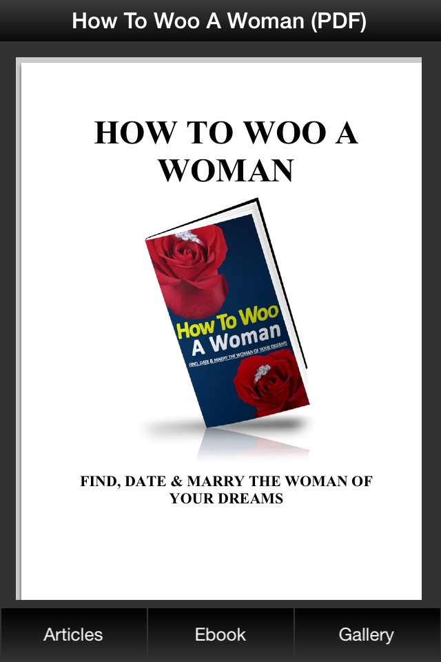Dream Dating Guide For Men - Find Your Date & Marry With The Woman Of Your Dream screenshot 4